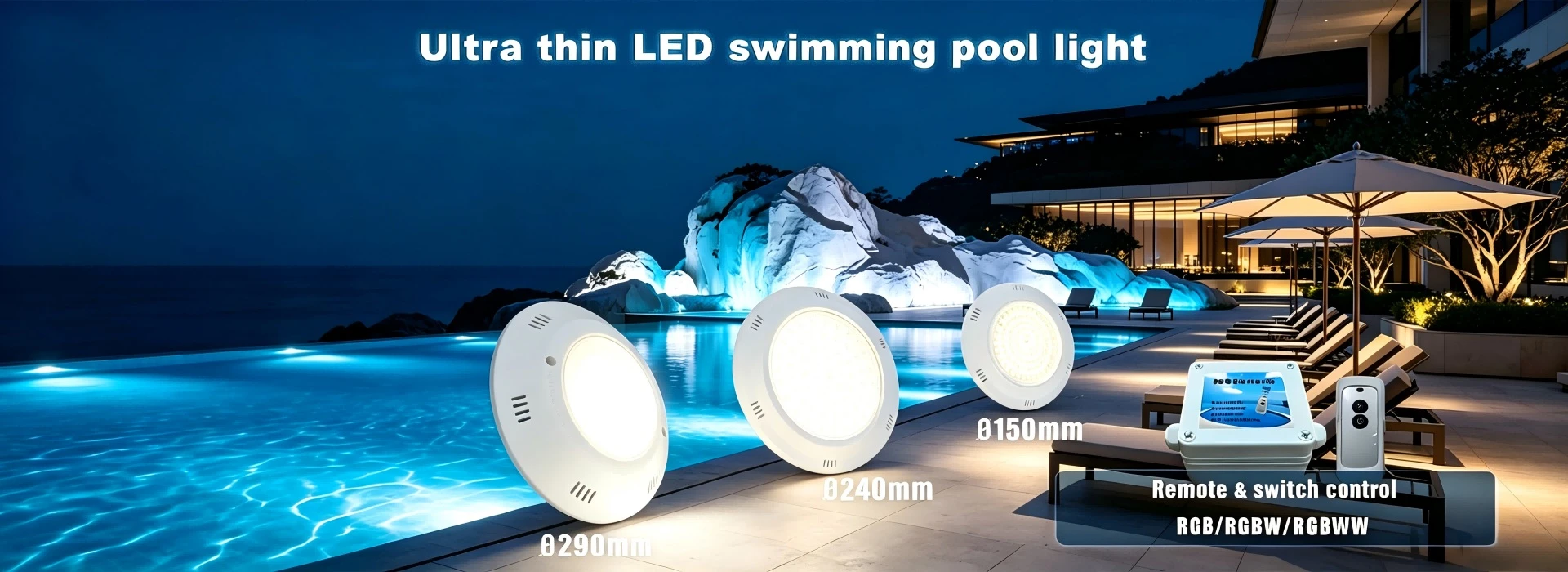 Intelligent synchronized pool lights